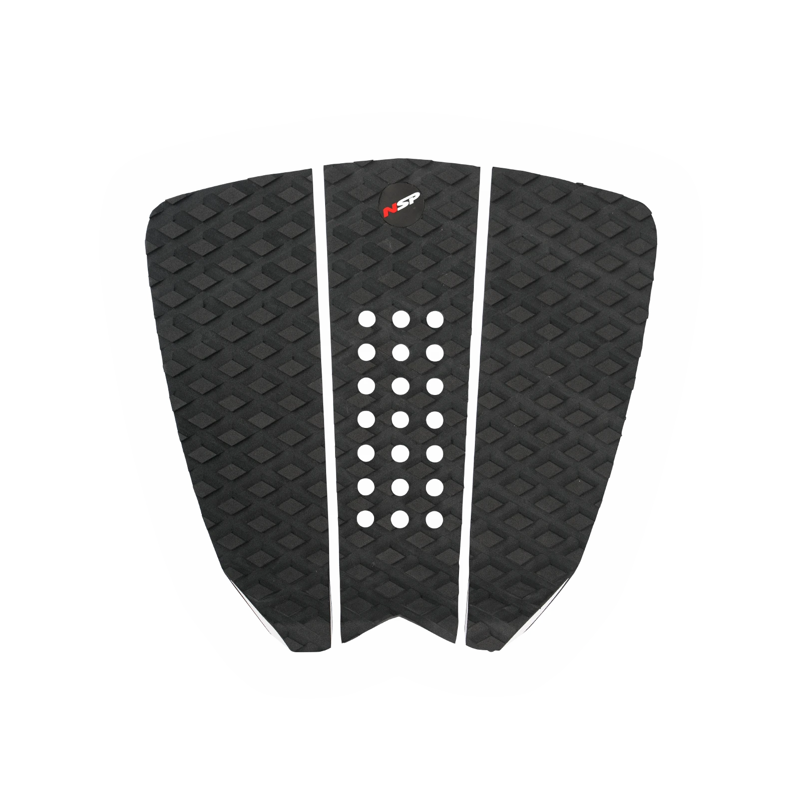 Repurposed Traction Pad Surfboard Wax NSP 3-Piece pattern - Regular