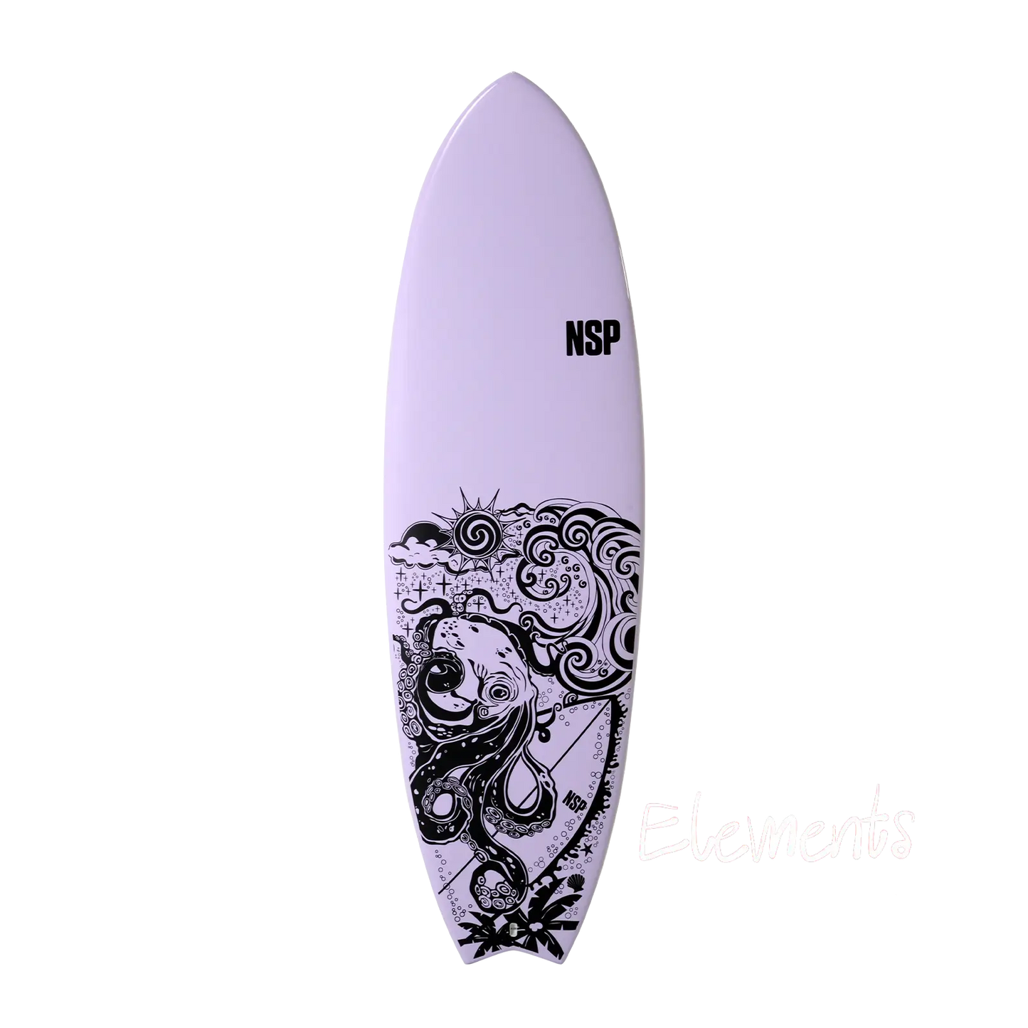 Fish Surfboards NSP Elements Purple Shredsta
