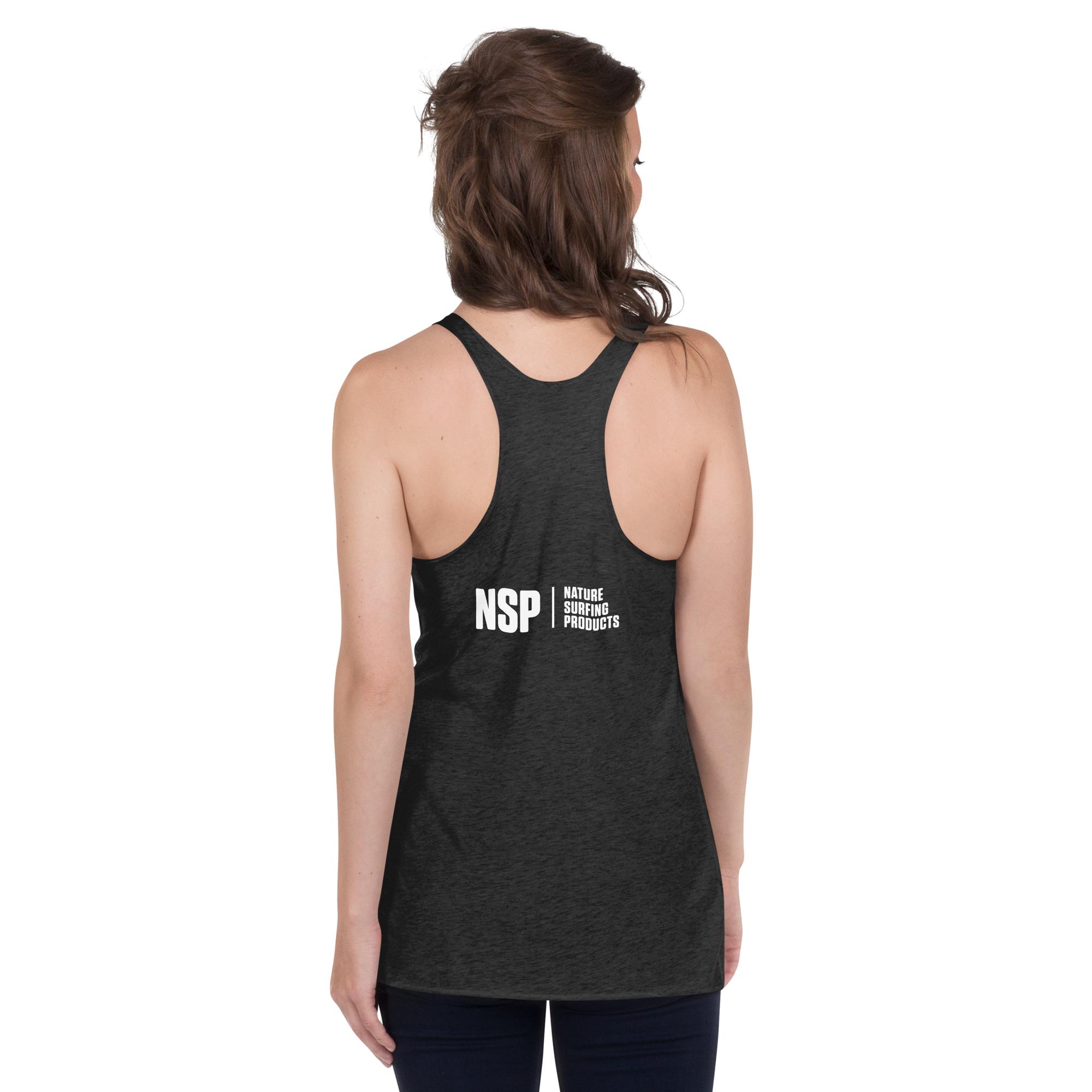 Women's Color Racerback Tank  NSP USA  