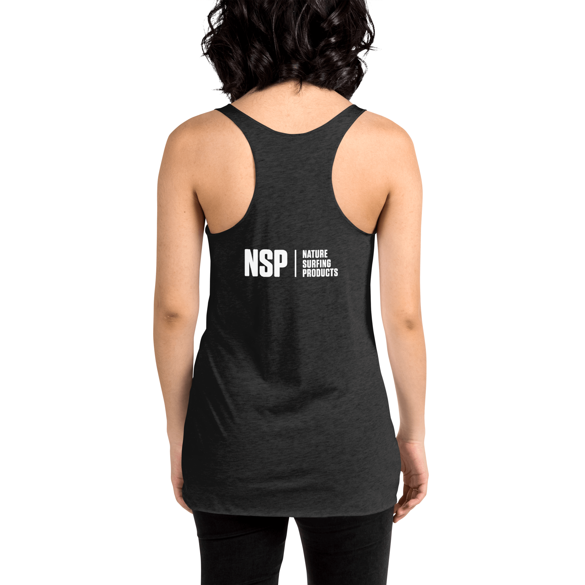 Women's Color Racerback Tank  NSP USA  