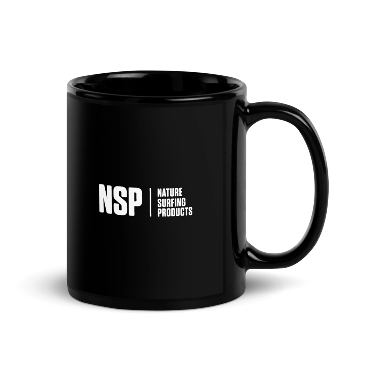 NSP Black Glossy Mug Mug NSP USA 11oz 