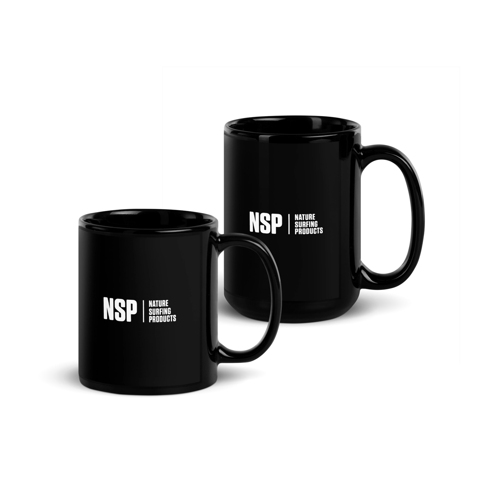 NSP Black Glossy Mug Mug NSP USA  