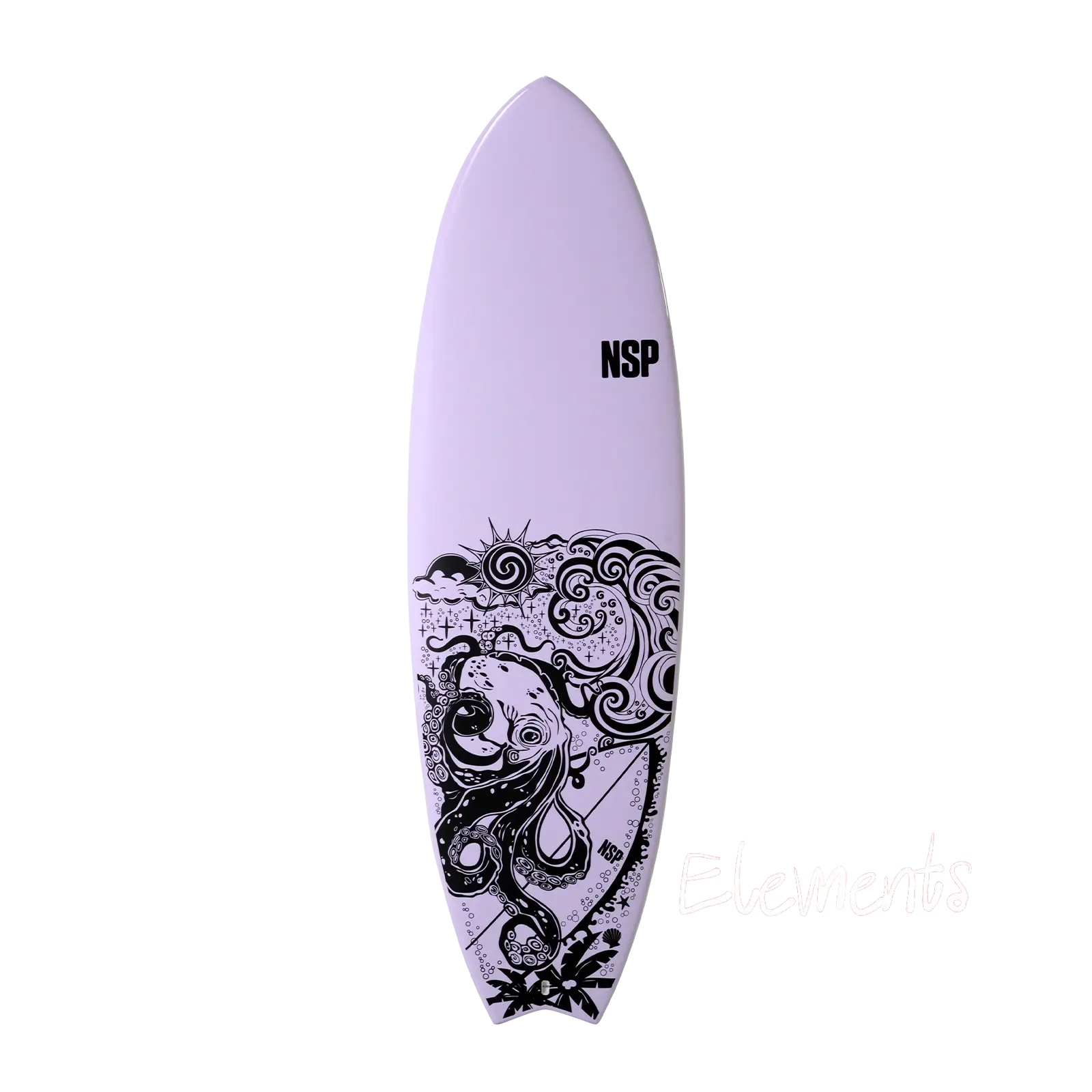 Fish Surfboards NSP Elements Purple Shredsta