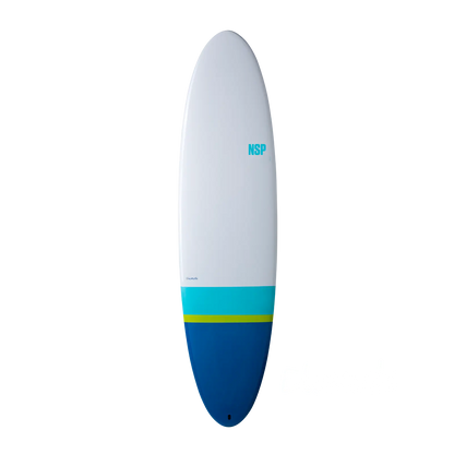 Funboard Surfboards NSP Elements Tail Dip Navy