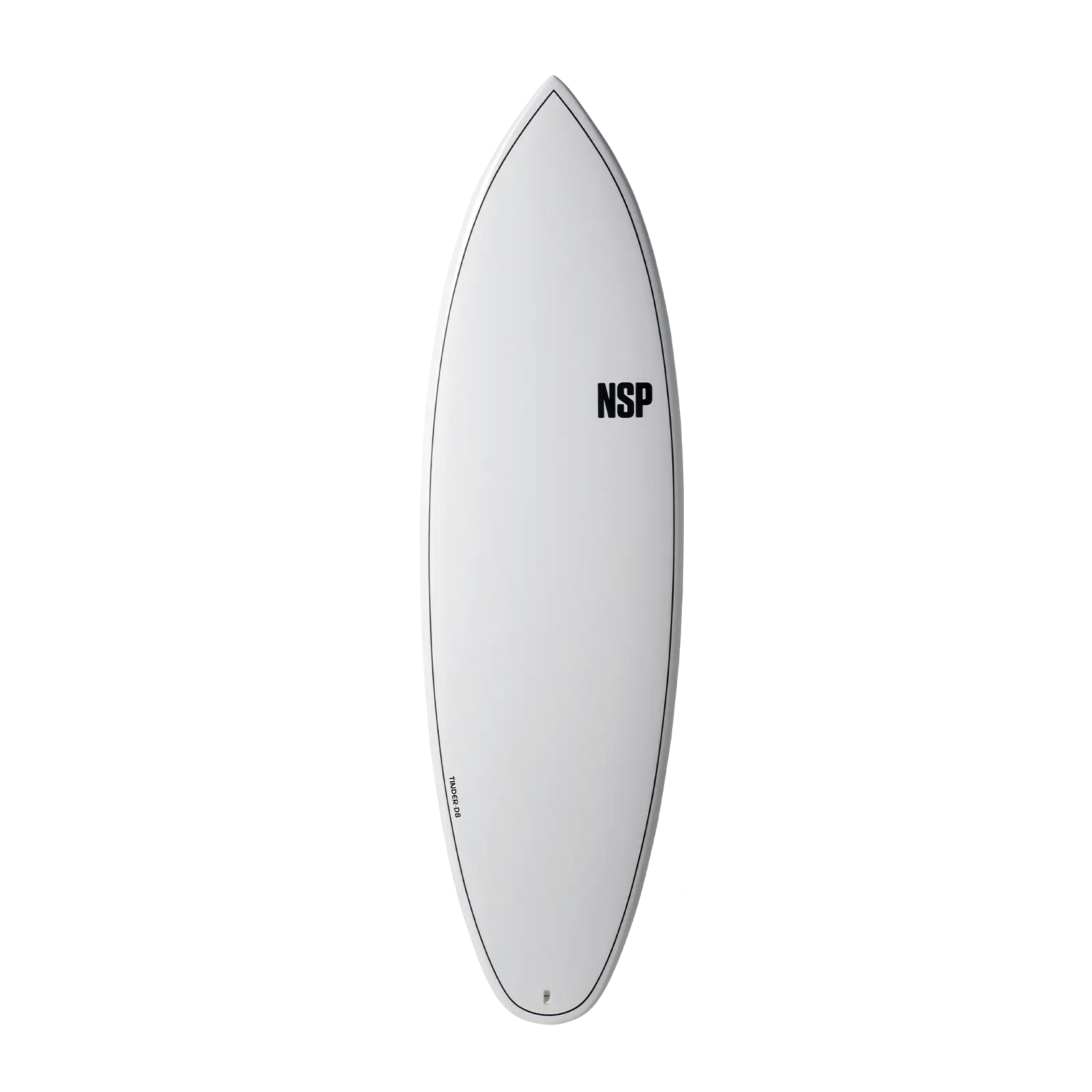 Tinder-D8 Surfboards NSP Elements White