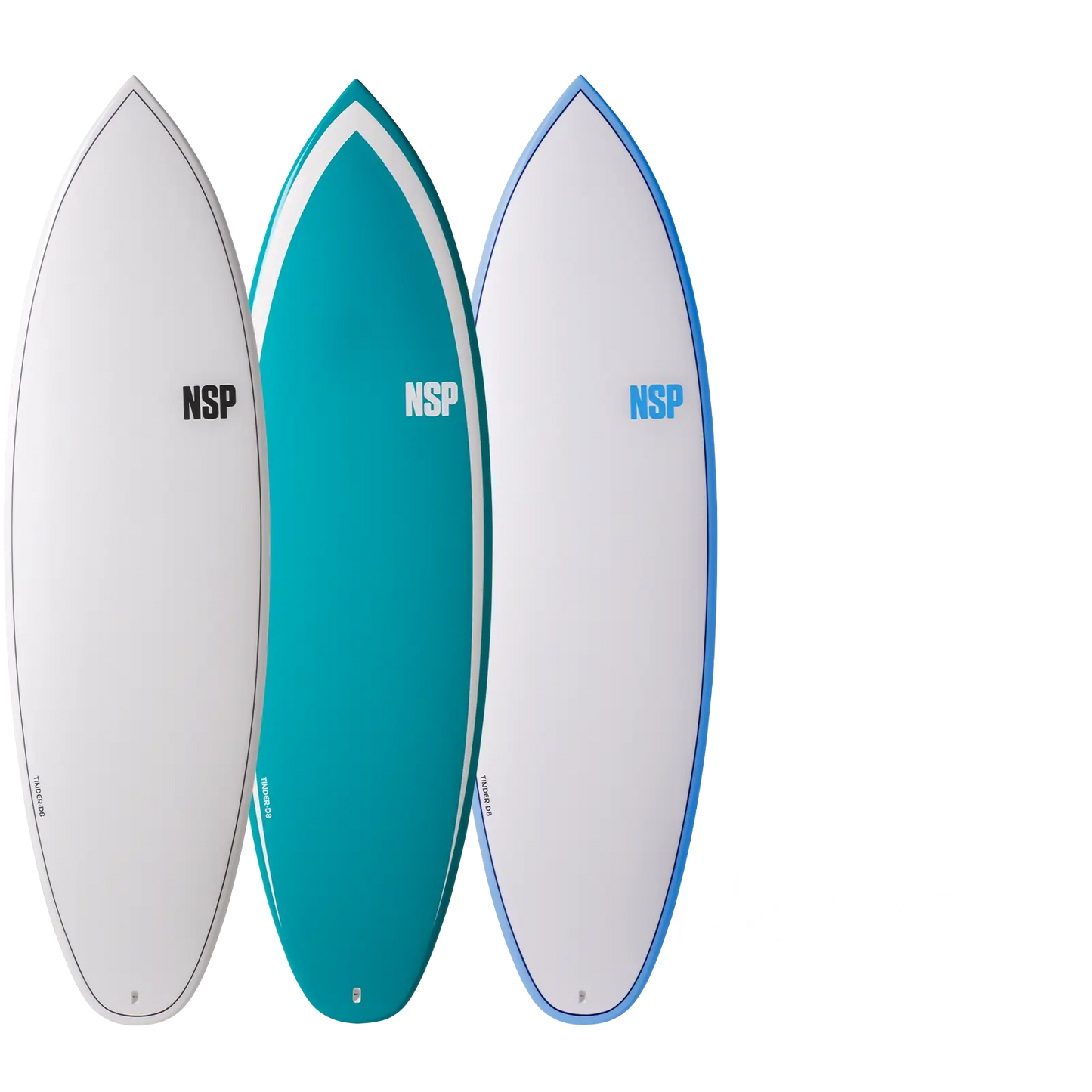 Tinder-D8 Surfboards NSP  