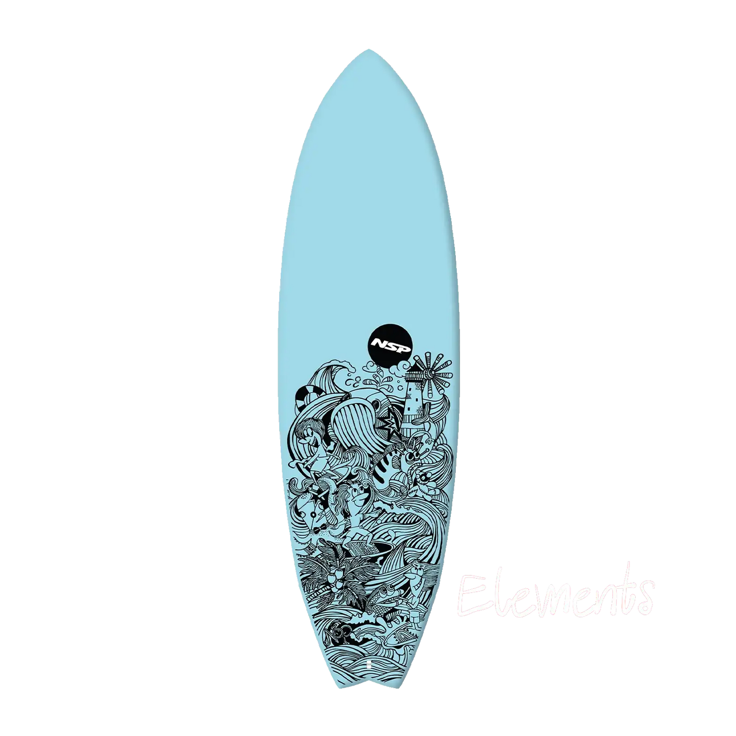 Fish Surfboards NSP Elements Shredsta