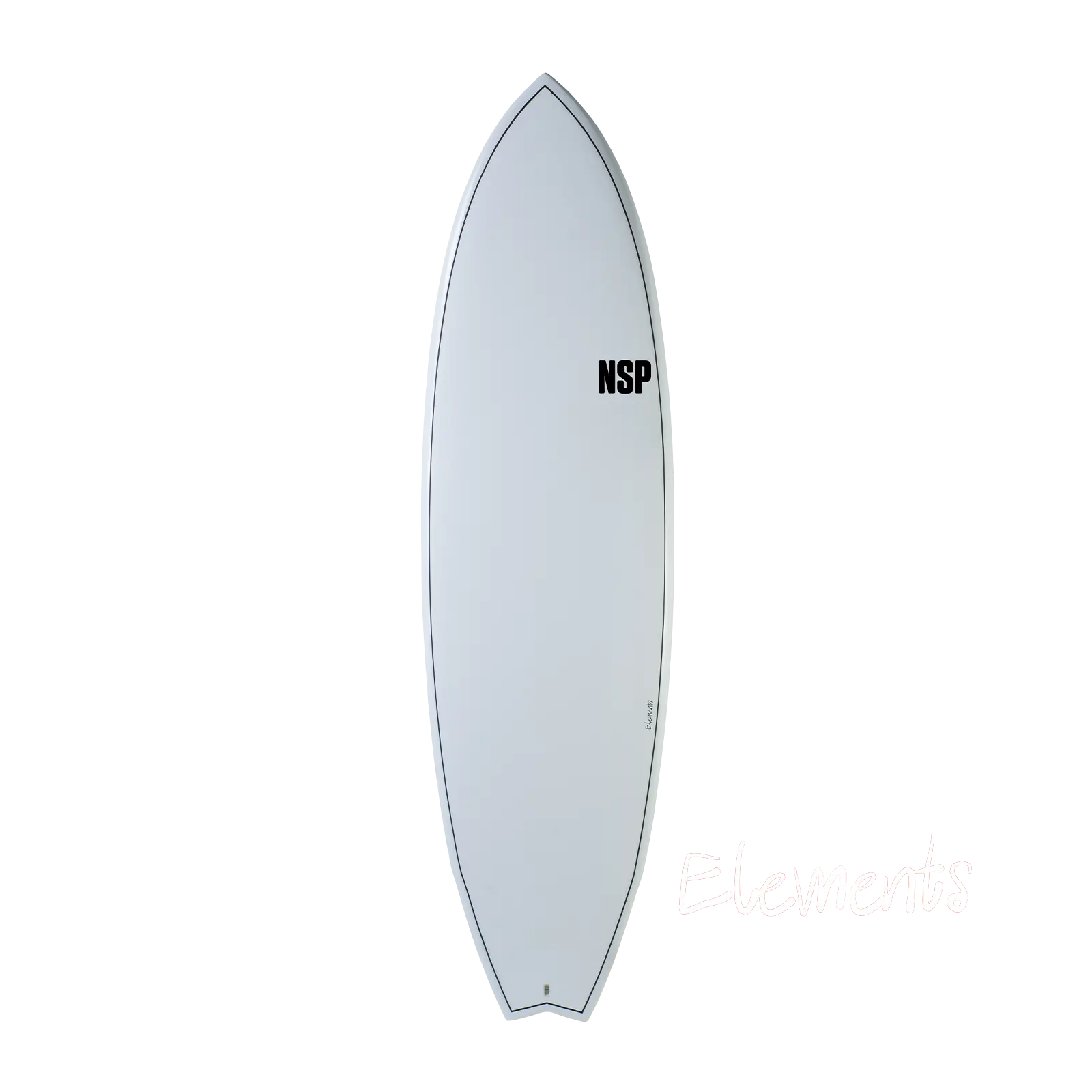 Fish Surfboards NSP Elements White